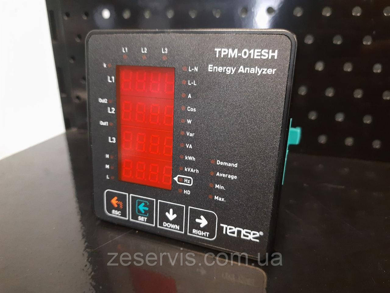 Аналізатор параметрів мережі TPM-01ESH, Tense, фото 1