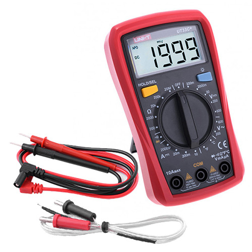 Тестер цифровий UNI-T UT 33C+ мультиметр