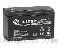 Акумуляторна батарея BB Battery BP 7,2-12, фото 1