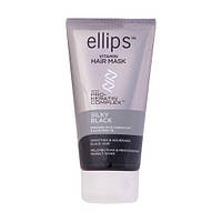 Маска для волос Шелковая ночь с Pro кератиновым комплексом Ellips Vitamin Hair Mask Silky Black 120 гр