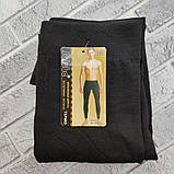 Чоловічі підштаники на хутрі р.XL-5XL чорні безшовні JUJUBE К519 30037227, фото 3
