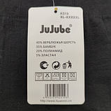 Чоловічі підштаники на хутрі р.XL-5XL чорні безшовні JUJUBE К519 30037227, фото 5