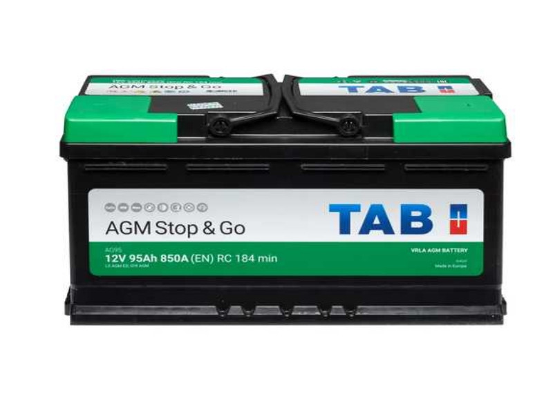АКБ 6 ст 95 А (850EN) (0) TAB AGM Євро