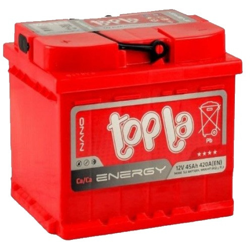 АКБ 6 ст 45 А (420EN) (0) Topla Energy Євро