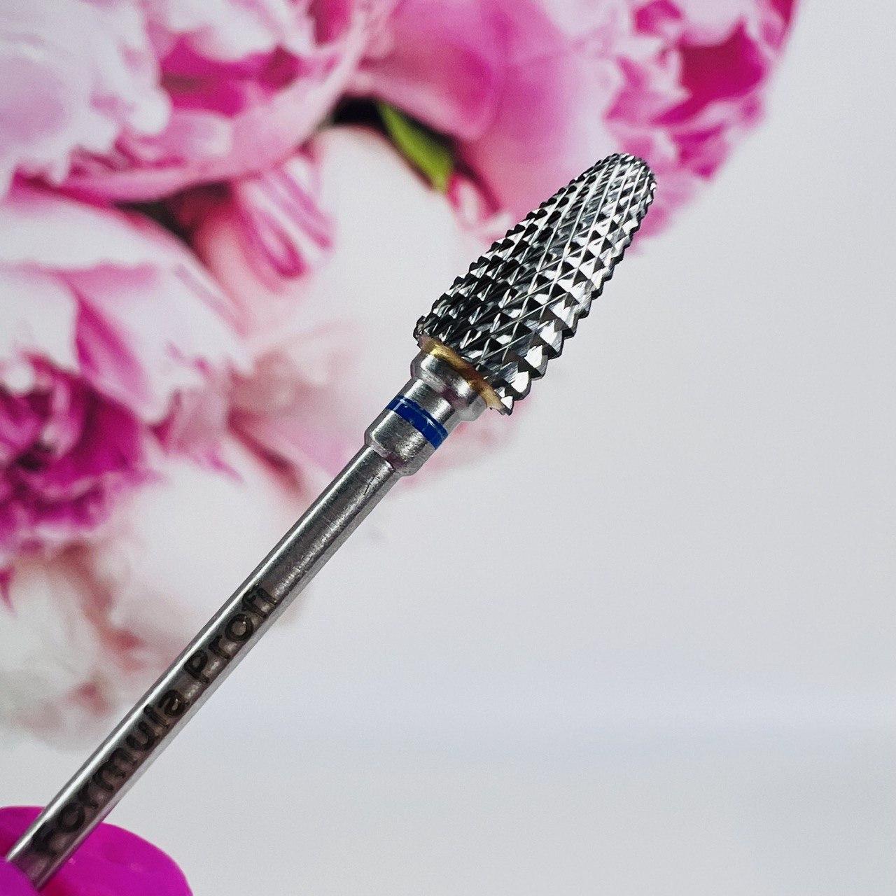 Фреза твердосплавна Formula Profi кукурудза із синьою насічкою, фото 1