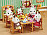 Фігурки Каліко Криттерс Сім'я шоколадних кроликів Sylvanian Families Calico Critters, фото 4