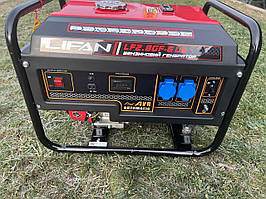 Генератор бензиновий LIFAN LF2.8GF-6 LS (2.8/3.0 кВт, ручний стартер)