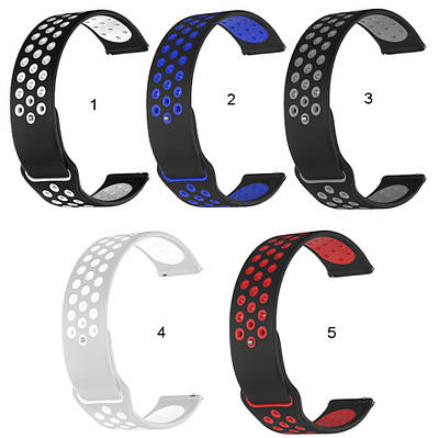 Перфорований ремінець для Samsung galaxy watch 46mm / Watch 3 45mm / Samsung Gear S3