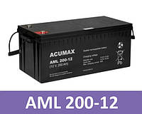 Аккумуляторная батарея AGM ACUMAX AML 200Ah 12V 200-12