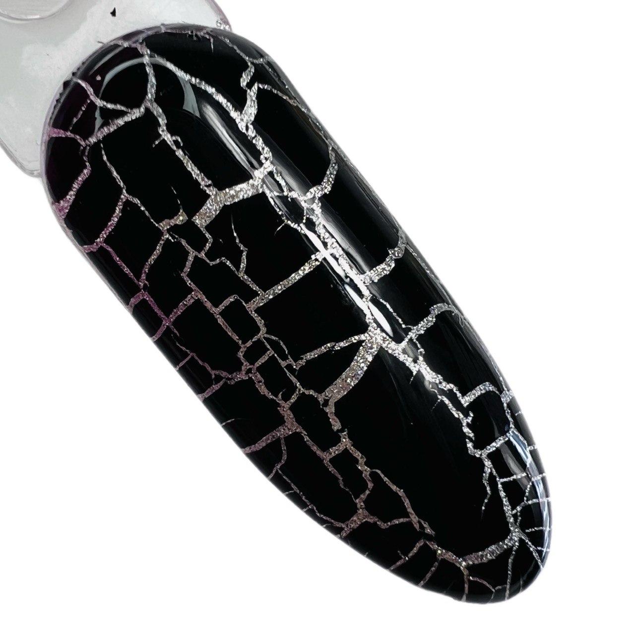 Гель-лак Кракелюр Formula Pro №8 чорний, 8 мл, фото 1