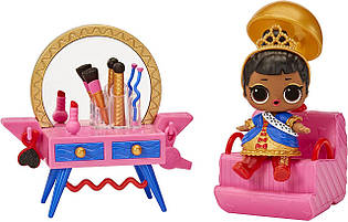 Хатні ЛОЛ Салон краси її Величності LOL Surprise OMG House of Surprises Booth Playset with Her Majesty