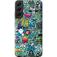 Чехол силиконовый на телефон Samsung Galaxy S22 Plus Стикер бомбинг 1 "693u-2495-58250"