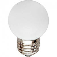 Лампа светодиодная Lemanso 1,2W E27 80LM 6500K G45 LM705 белая