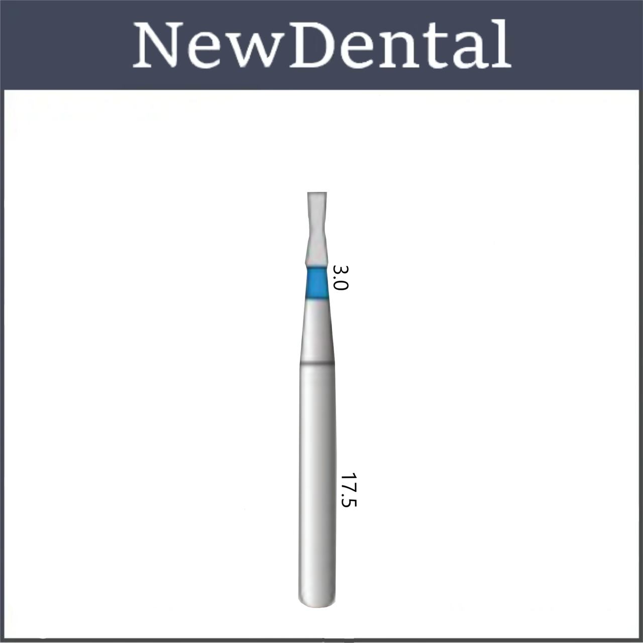 Бор DI-S40(D=010мм.) зворотньоконусний 10 шт Denco