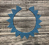 Традиционное колье-силянка из чешского бисера HatynkaUA Necklace ожерелье ручной работы к вышиванке
