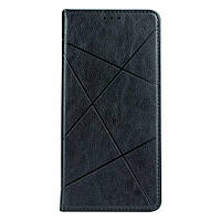 Чехол-книга Realme GT2 Black (Business Leather)