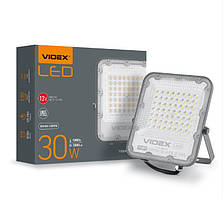 Led прожектор premium videx f2 30w 5000k ac/dc12-48v
