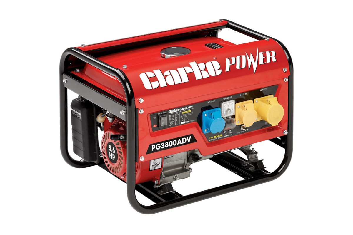 Генератор бензиновий CLARKE PG3800ADV