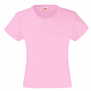 Рожева футболка для дівчаток (Комфорт)