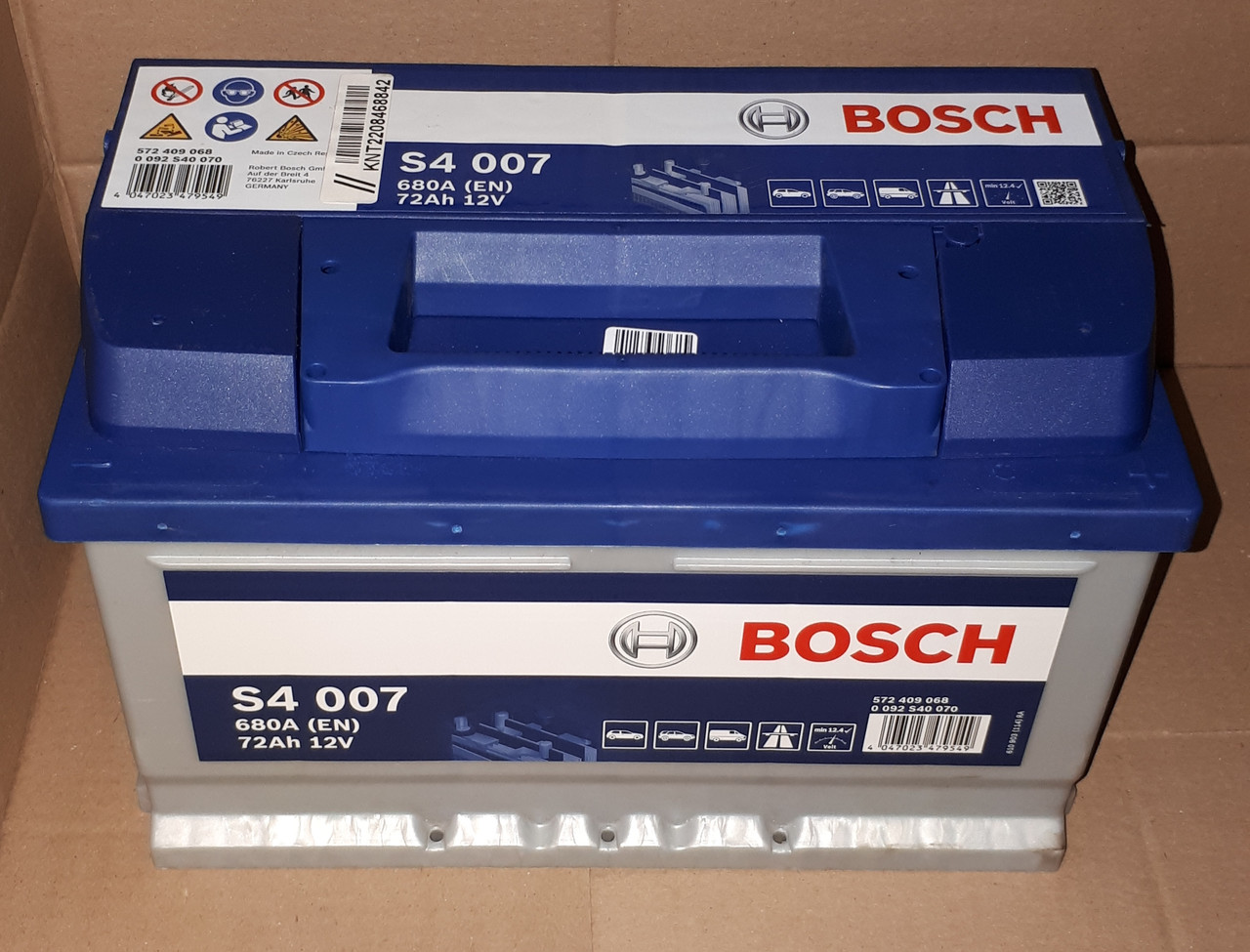 Аккумулятор 72Ah 12v Bosch EN680 + Справа — Купить Недорого на Bigl.ua ...