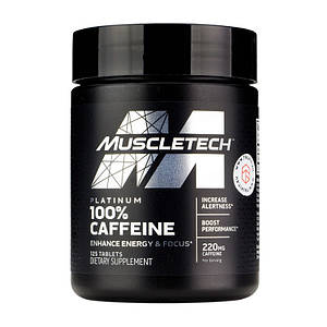 MuscleTech 100% Caffeine 125 tab