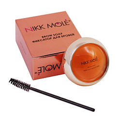 Мило для фіксації та укладання брів Nikk Mole Brow Soap 15 грамів orange