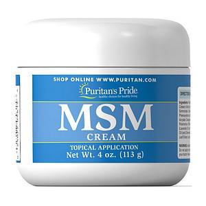 Puritan's Pride MSM Cream 113 g