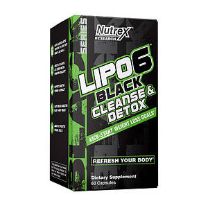 Lipo 6 Black Clean & Detox (60 caps)