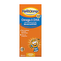 Haliborange Omega-3 DHA + Vits A,C & D Brain Support 300 ml