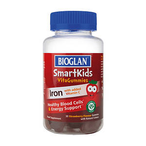 Bioglan Smartkids Iron + Vitamin C 30 gummies