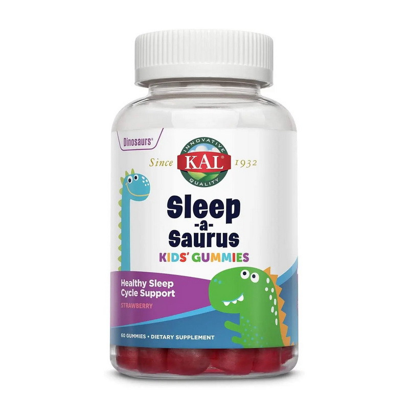 KAL Sleep a Saurus 60 gummies, фото 1