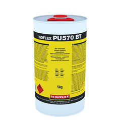 Ізофлекс ПУ-570 БТ / Isoflex PU-570 BT - однокомпонентна поліуретан-бітумна рідка гідроізоляція 5 кг