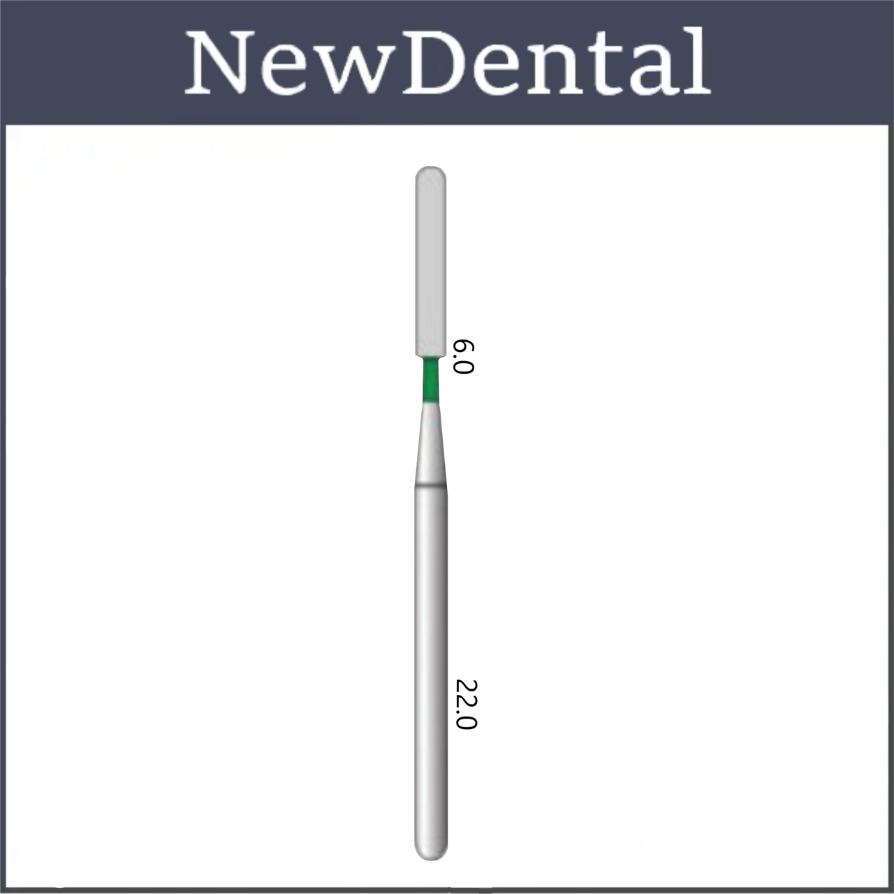 Бор SR-19C(D=014мм.) циліндричний з закругленою головкою 10 шт Denco