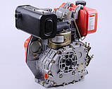 Двигун 178F — дизель (під шліци діаметр 25 мм) (6 к.с.) ТТ, фото 2
