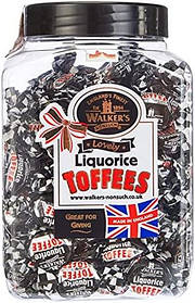 Ириска Walkers Lovely Liquorice Toffees 1,25kg