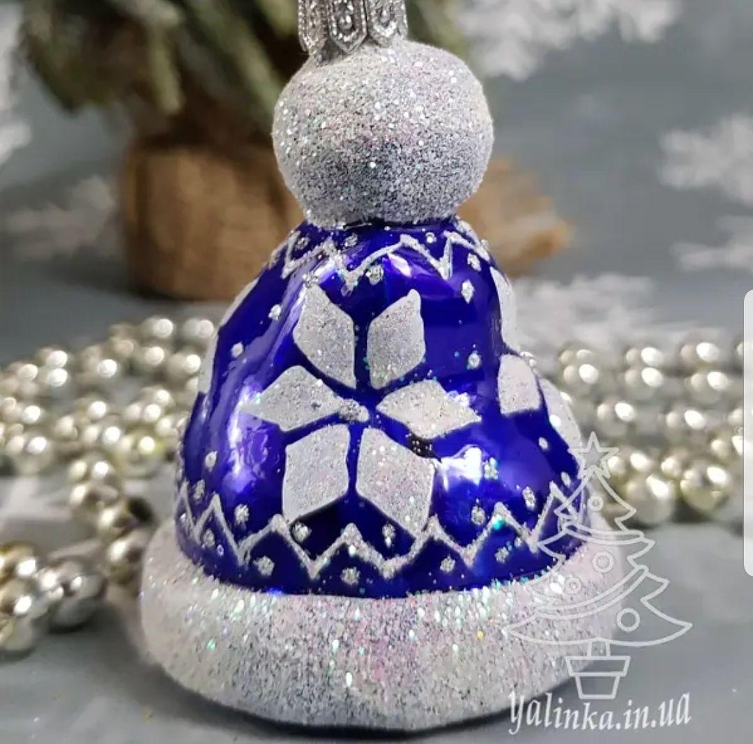 Шапка (синяя) игрушка на елку  Irena