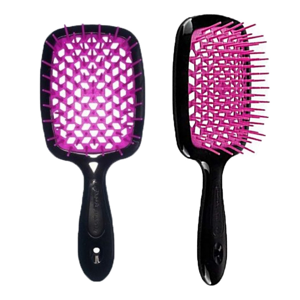 Щітка Janeke Superbrush 71SP226FUX чорна (фуксія серединка)