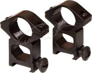 Кріплення до прицілу BSA Extra High. 2 кільця діам. 25,4 мм Weaver/Picatinny