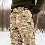 Штани зимові 4 кармана ЗСУ МКТП-З22 Grifon мультикам фліс з резинкою, фото 8