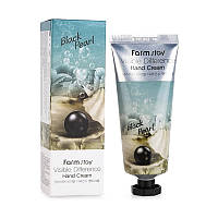 Крем для рук с черным жемчугом FarmStay Visible Difference Black Pearl Hand Cream, 100 мл