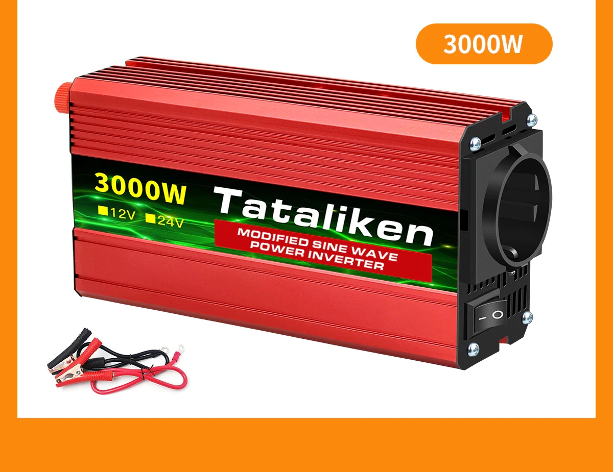 Перетворювач 12V 3000W, фото 1