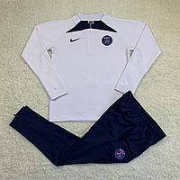 Спортивний костюм ПСЖ 2022 2023 білий тренувальний костюм ПСЖ футбольний костюм для спорту найк