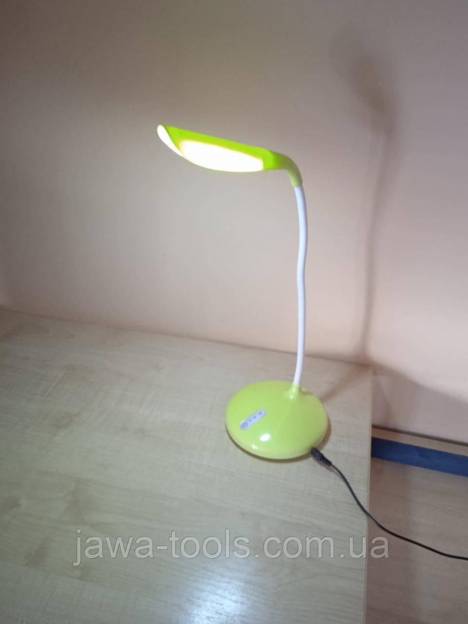 Настільна лампа на гнучкій ніжці сенсорна NO.GL 184 (USB) - фото 1 - id-p1731886487