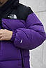 The North Face Фіолетовий Зимовий Пуховик TNF 700 Violet тепла Куртка куртка куртка Нор Фейс з капюшоном люкс, фото 6