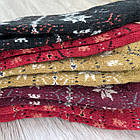 Шкарпетки жіночі махрові теплі з вовни ангорського кролика р.36-42 (упаковка 5 шт.) "Квіткові візерунки", фото 8