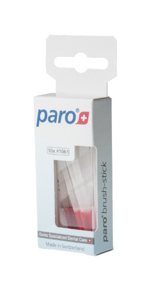 Зубні мікро-щітки paro® Brush-Sticks 10 шт, фото 1