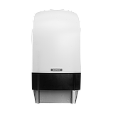 Диспенсер для туалетного папіру 104582  Katrin Plastic Dispenser For System Toilet Paper Roll, White, фото 3