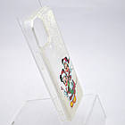 Чохол із новорічним малюнком (принтом) Merry Christmas Snow для iPhone Xs Max Minnie&Mickey Surprise, фото 2