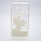 Чохол із новорічним малюнком (принтом) Merry Christmas Snow для iPhone XR Minnie Mouse Surprise, фото 4