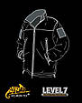 Куртка LEVEL 7 - Climashield Apex 100g (01-Black, XL/Regular), фото 3